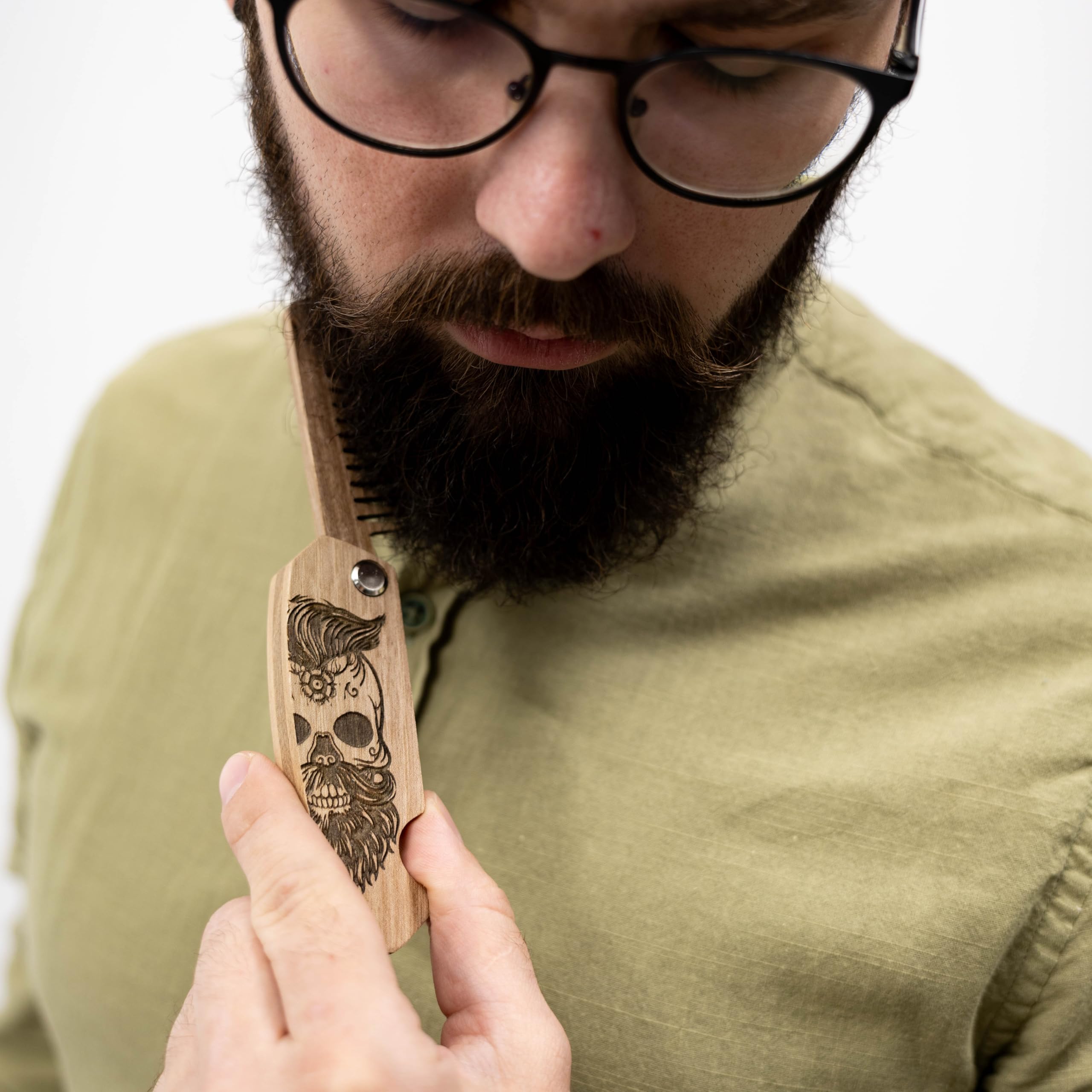 Enjoy The Wood Father's Day gift for stylish beard and moustache care.