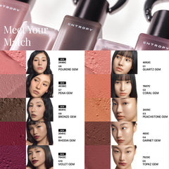 Long-lasting color with smudge-proof appeal for all-day use.