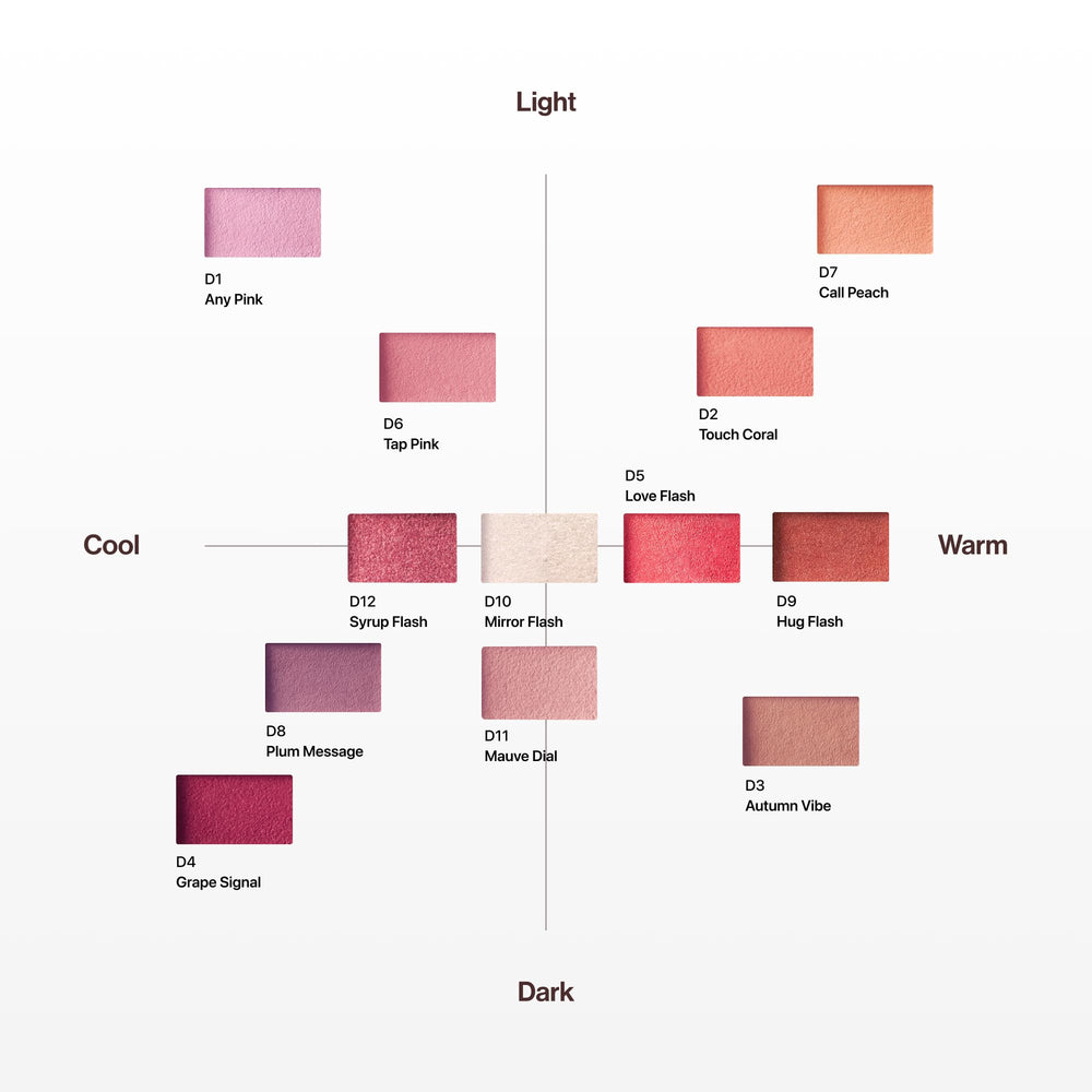 ENTROPY MAKE UP compact slide-up case with built-in mirror for fast touch-ups