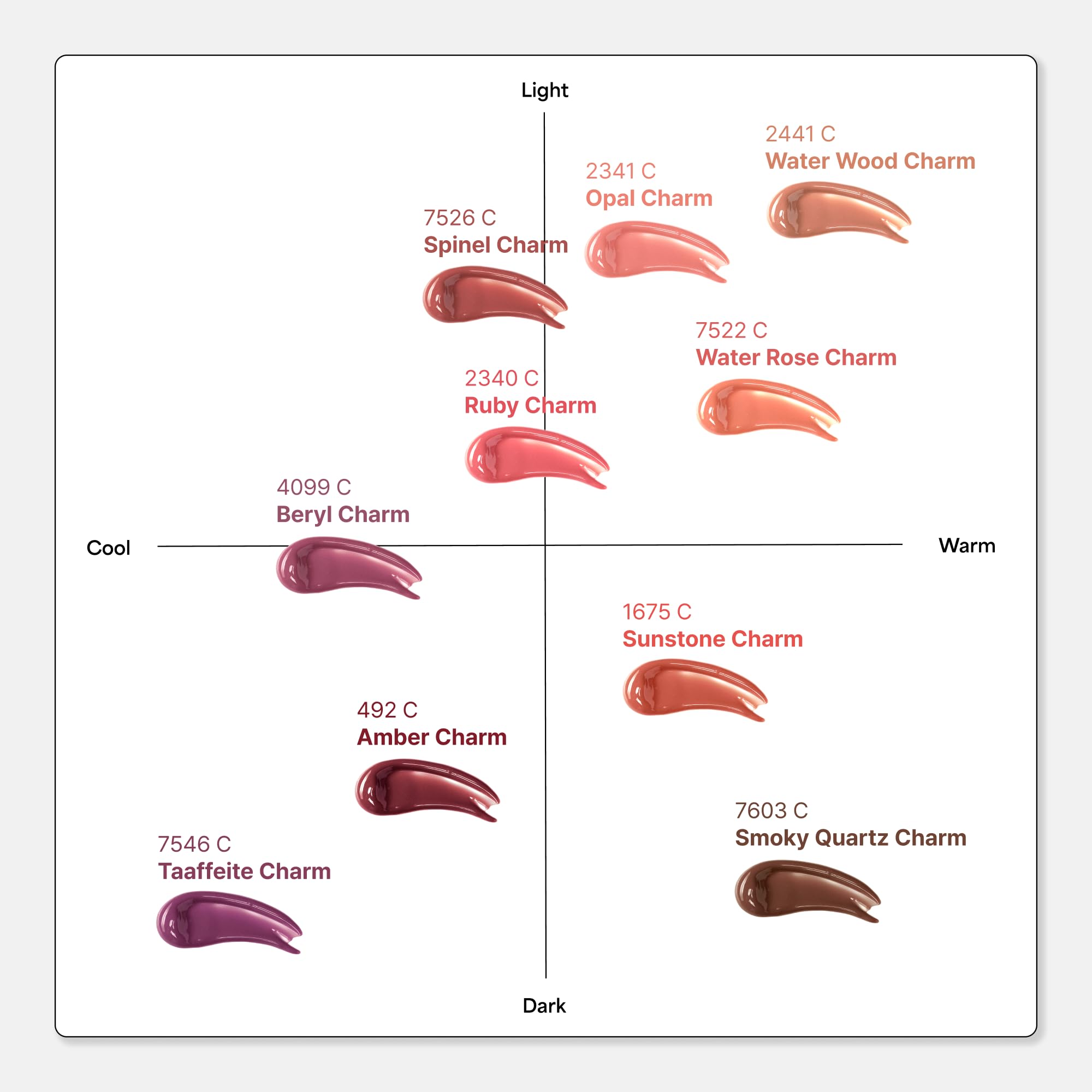 Entropy Make Up Dewy finish for a natural glow.