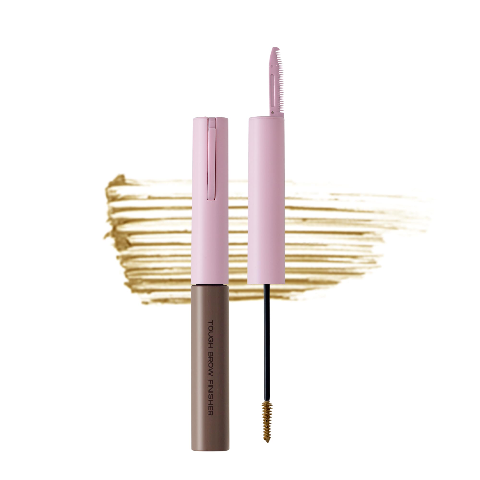 Entropy Make Up Tough Brow Finisher bottle showing long-lasting natural hold.