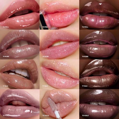 ENTROPY MAKE UP Tulle Lip Gloss swatch reveals buildable translucence