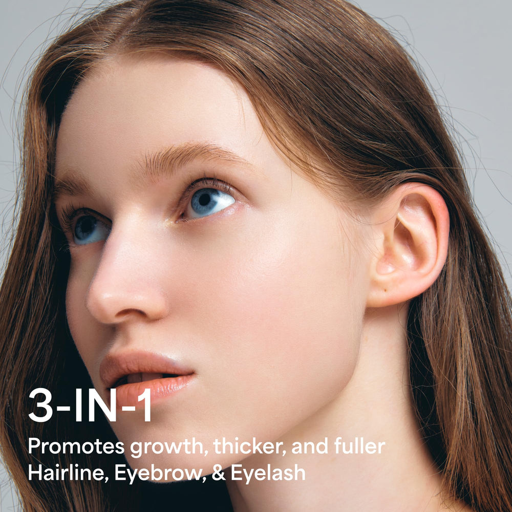 ENTROPY MAKEUP Brow Lash Serum application wand provides precise, comfortable application.