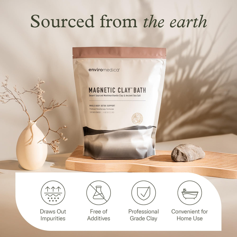 Enviromedica foot bath soak helps tired feet recover during a calm, spa-like moment.