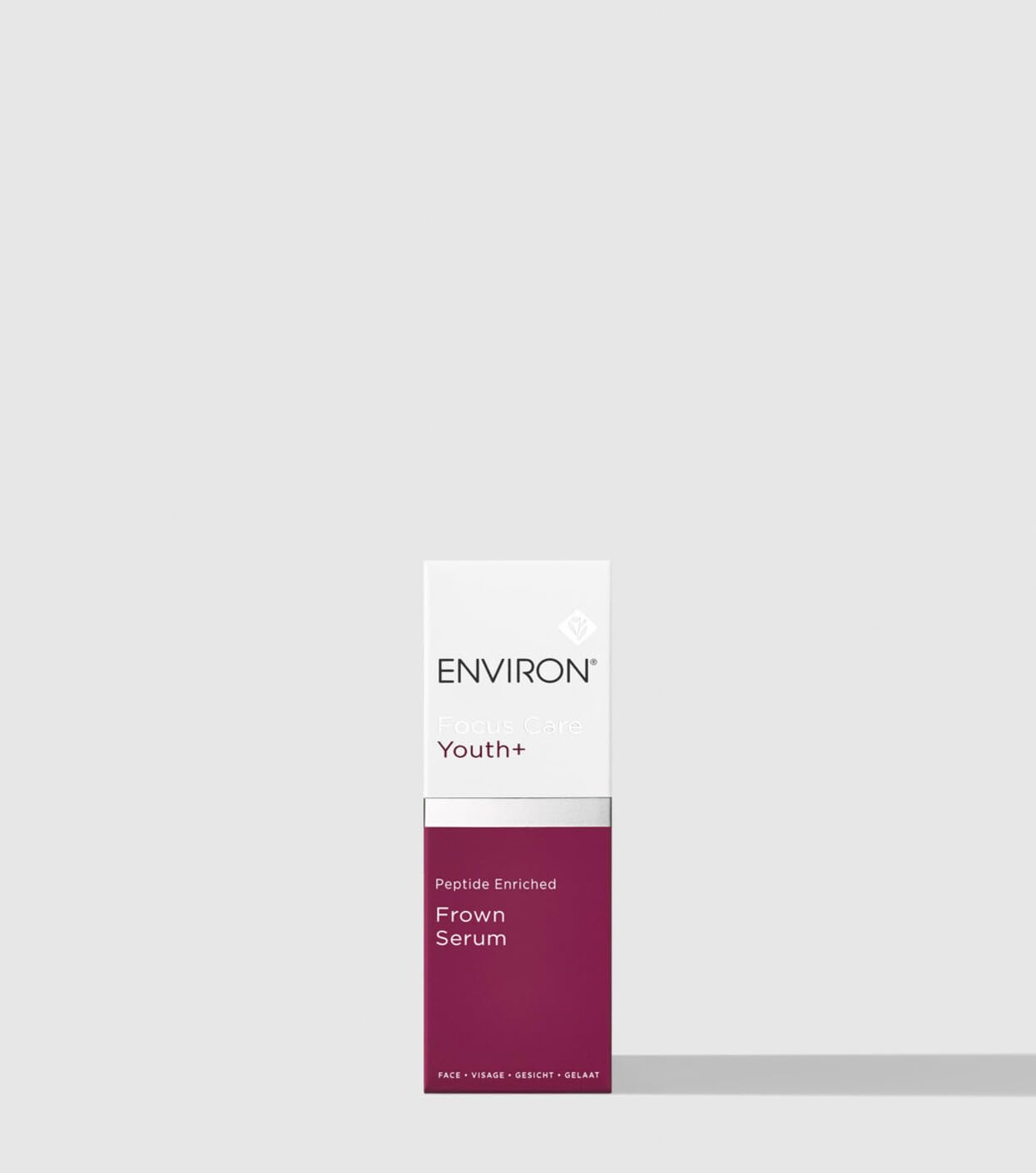 Environ Focus Frown Serum close-up of peptide blend highlighting skin rejuvenation potential
