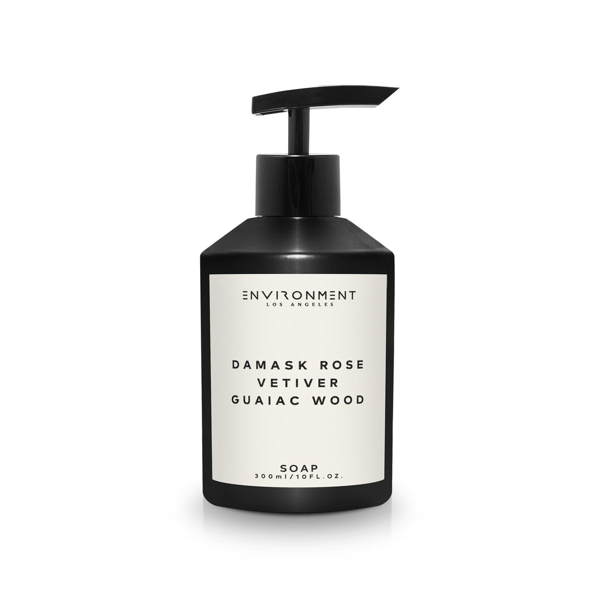 ENVIRONMENT hand soap damask rose bottle showcases premium fragrance and gentle cleansing for daily use
