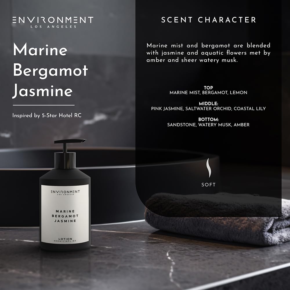 ENVIRONMENT RC Lotion jasmine-note focus adds delicate floral warmth