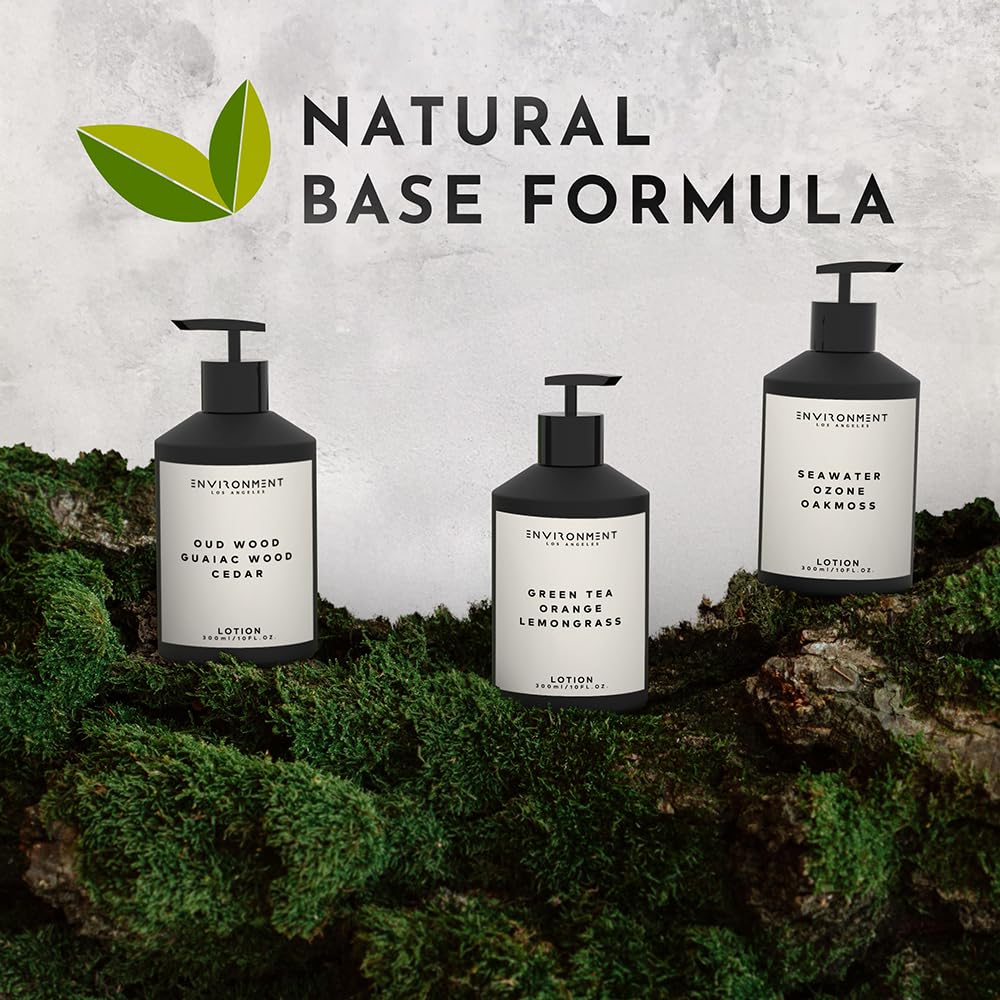ENVIRONMENT WN Lotion label detail emphasizing non-toxic, safe formula.