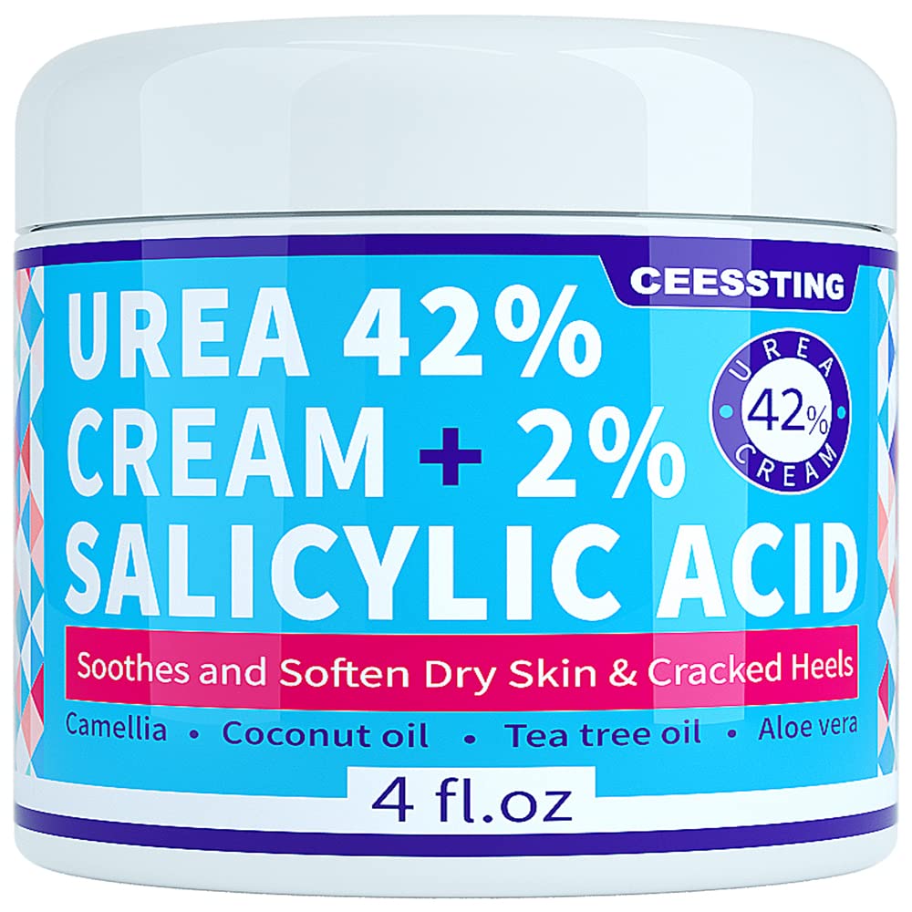 ENVISHA Urea Cream 42% for feet providing gentle exfoliation and lasting moisture.