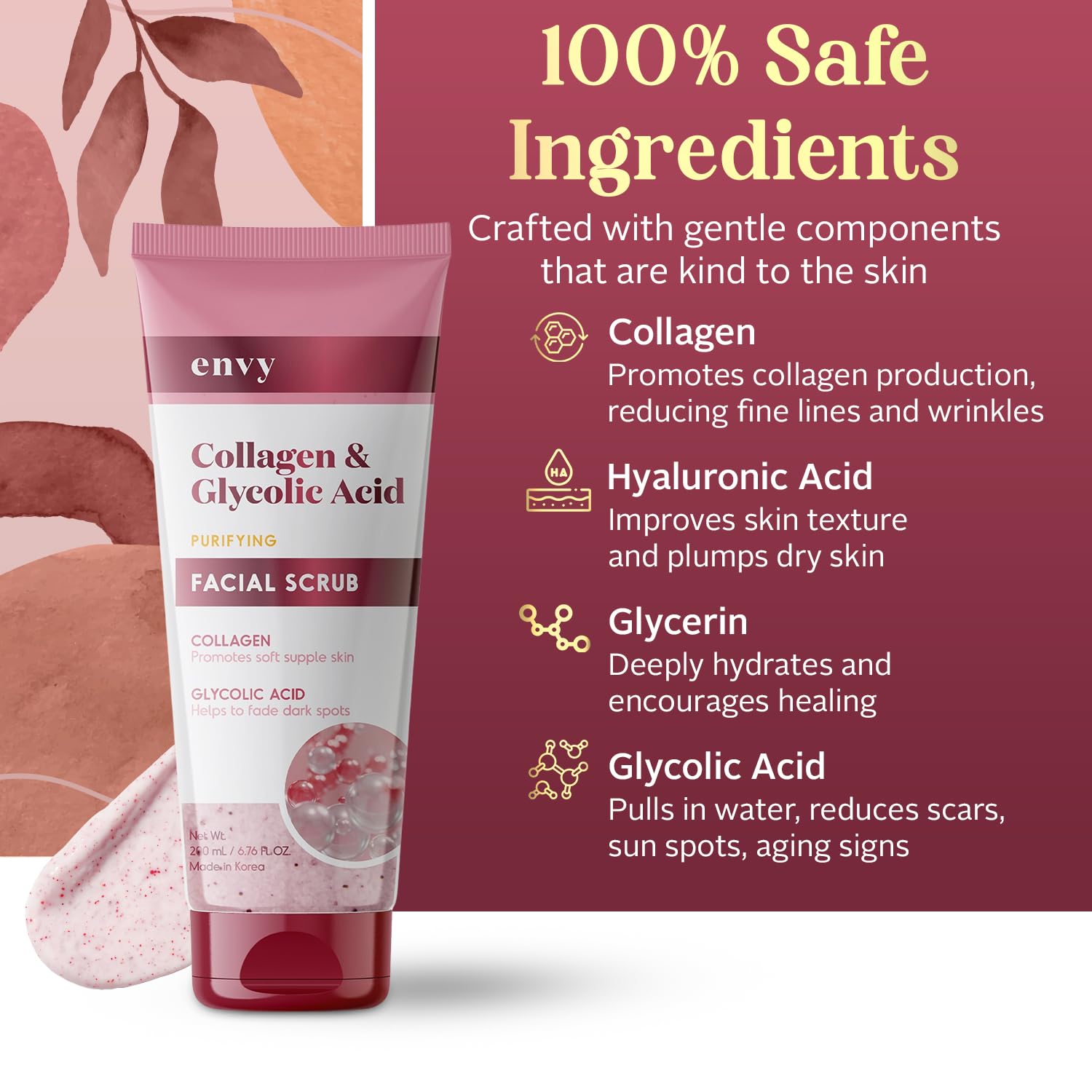 Envy skin routine shot shows a clean, vegan beauty option.