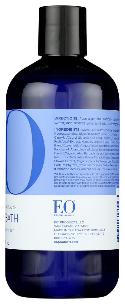 Botanicals like calendula and chamomile in EO Serenity formula