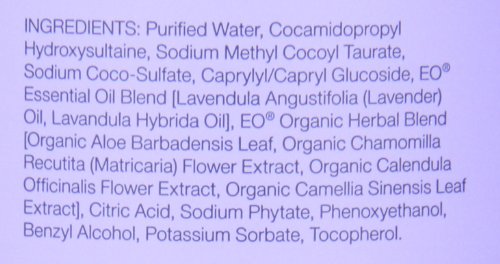 EO French Lavender refill on a store display