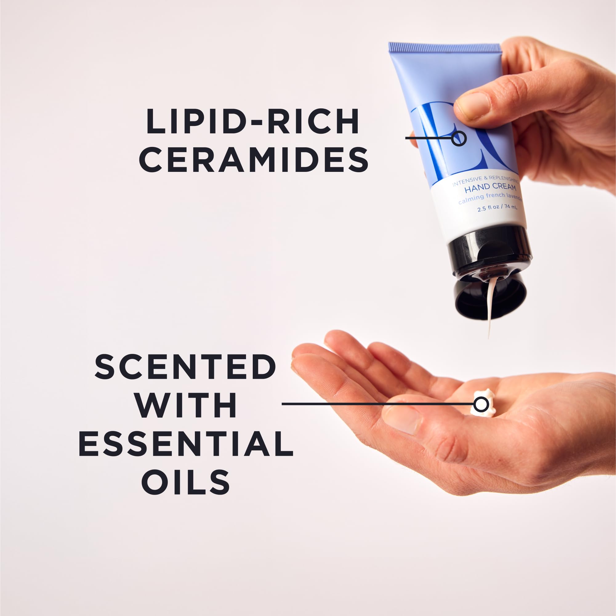EO Hand Cream pack two bottles for daily use and convenience