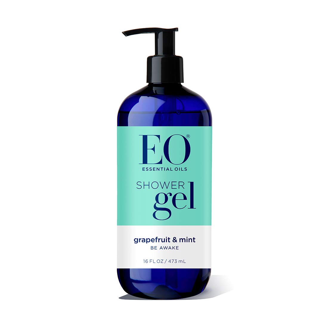 EO Shower Gel Grapefruit Mint bottle front view showing refreshing fragrance for daily showers