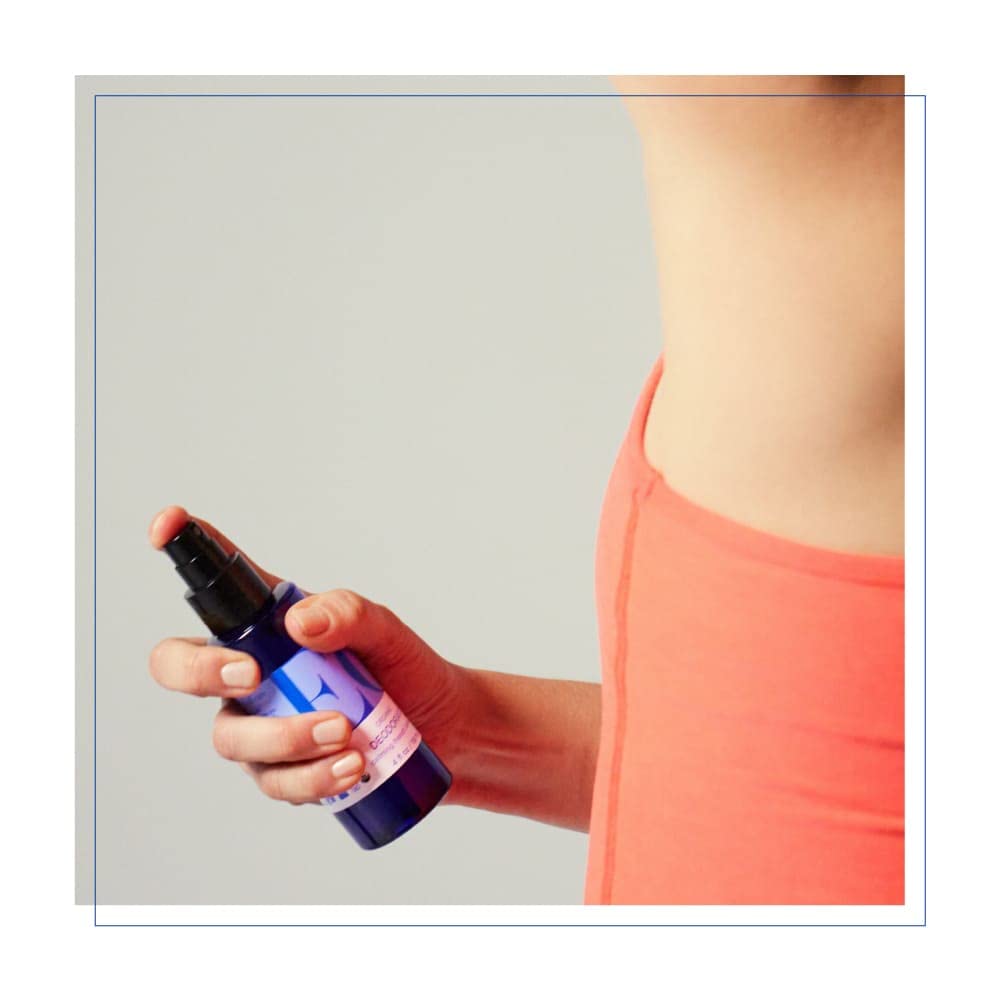 EO Shower Gel in hand ready to cleanse and hydrate.