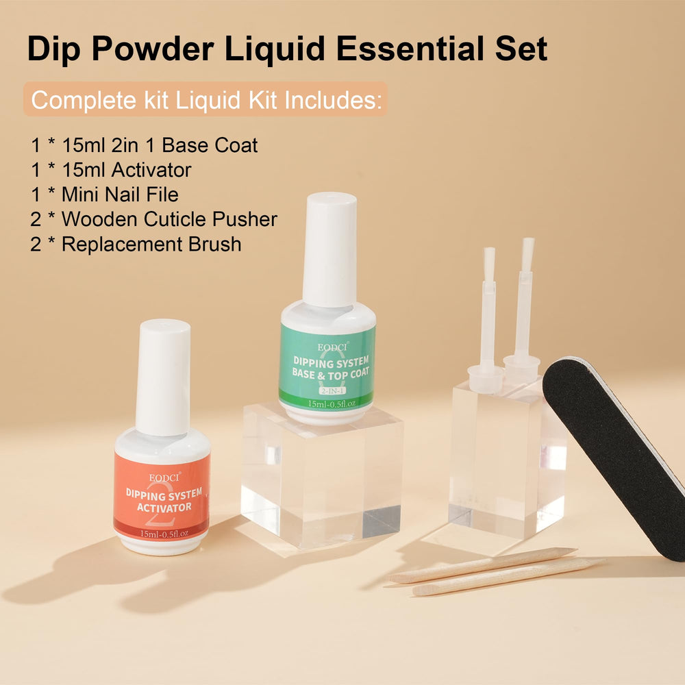 EODCI 15ml dip powder capacity for many uses