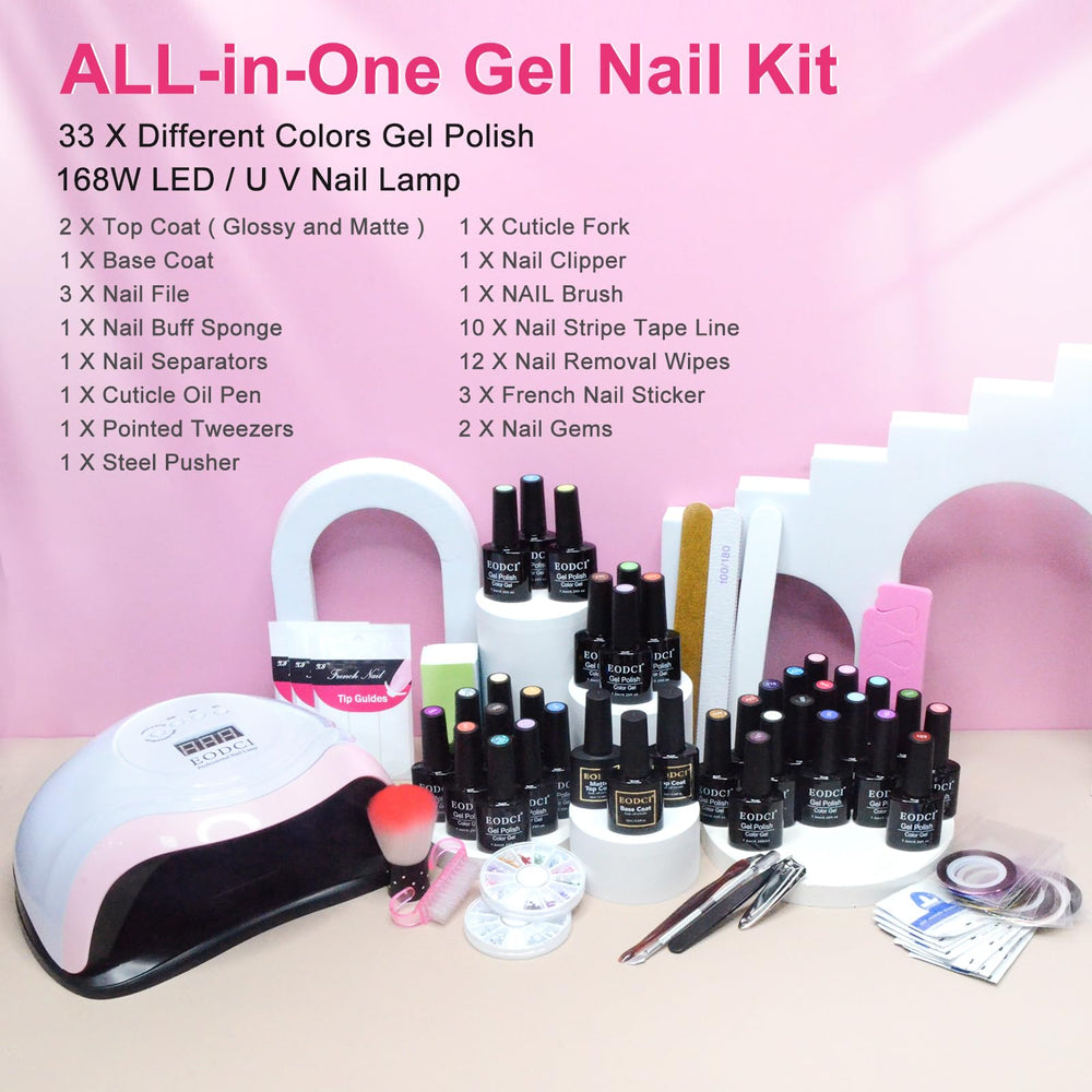 EODCI base and gloss/matte top coats for smooth finishes