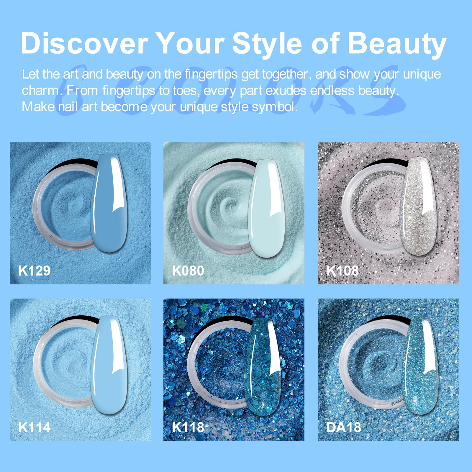 Eodci dipping liquids with base and top coat for durable, smooth results.