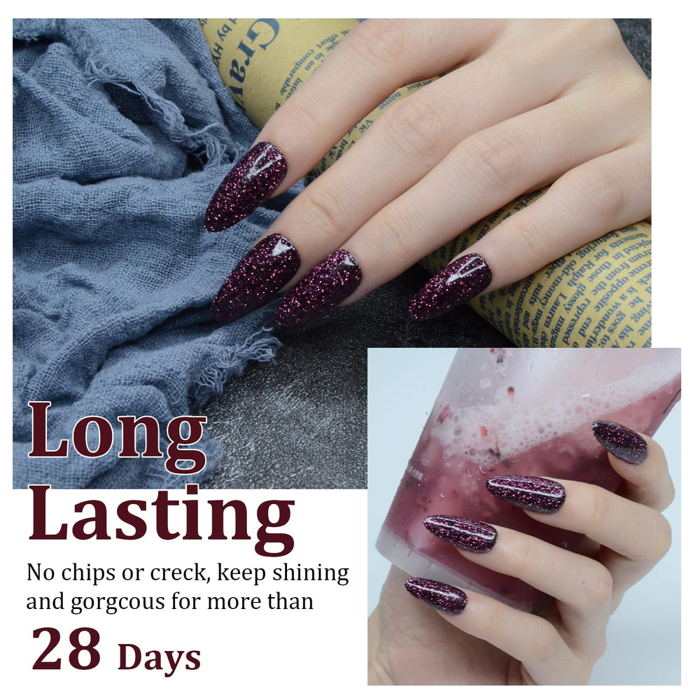 eodci dip powder used without a nail lamp for quick drying.