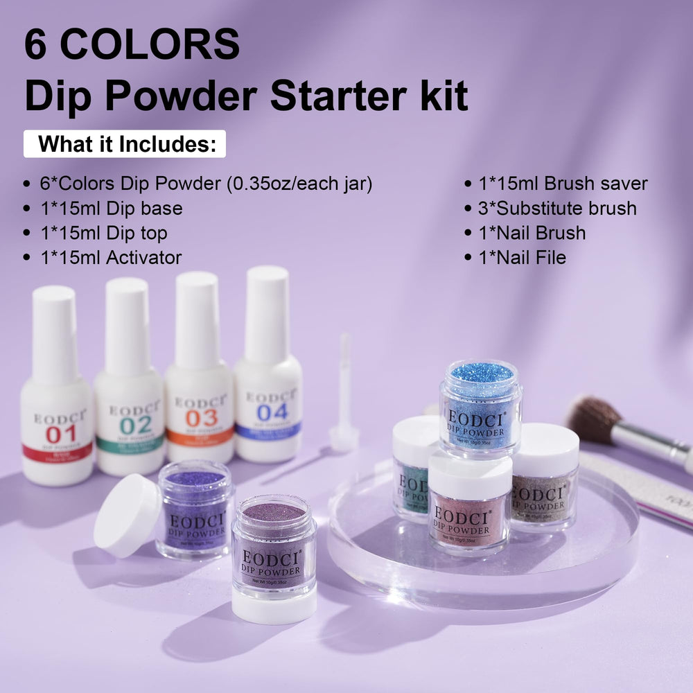 Eodci finished manicure displays chip-free wear and shine.