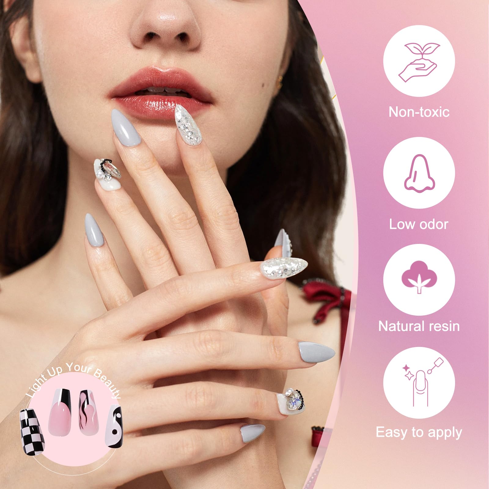 EODCI gel nail kit makes a gift-ready home manicure solution