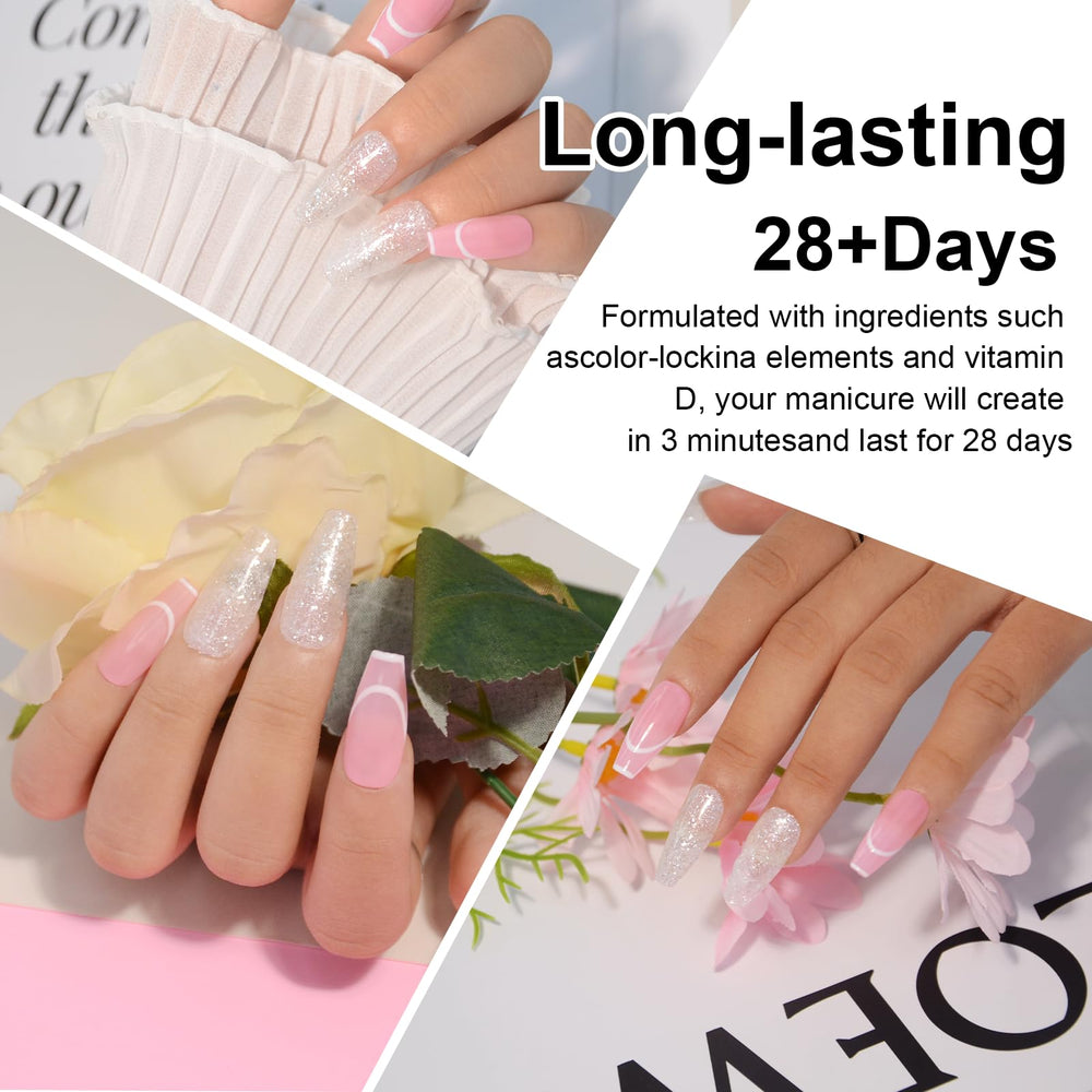 Long-lasting EODCI dip nails resist chipping