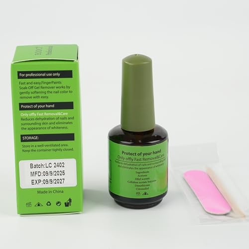 eodci Magic Gel Nail Polish Remover bottle cap for secure storage