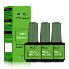 Eodci magic nail remover bottle for quick soak-off gel removal.