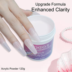 Eodci nail art 3D carved flowers with powder for intricate designs