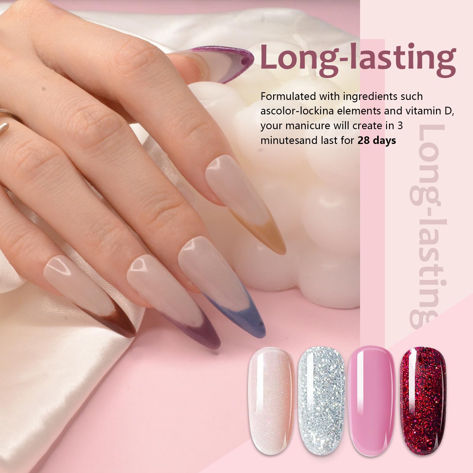 EODCI nail file and cuticle pusher for tidy nail prep before dipping
