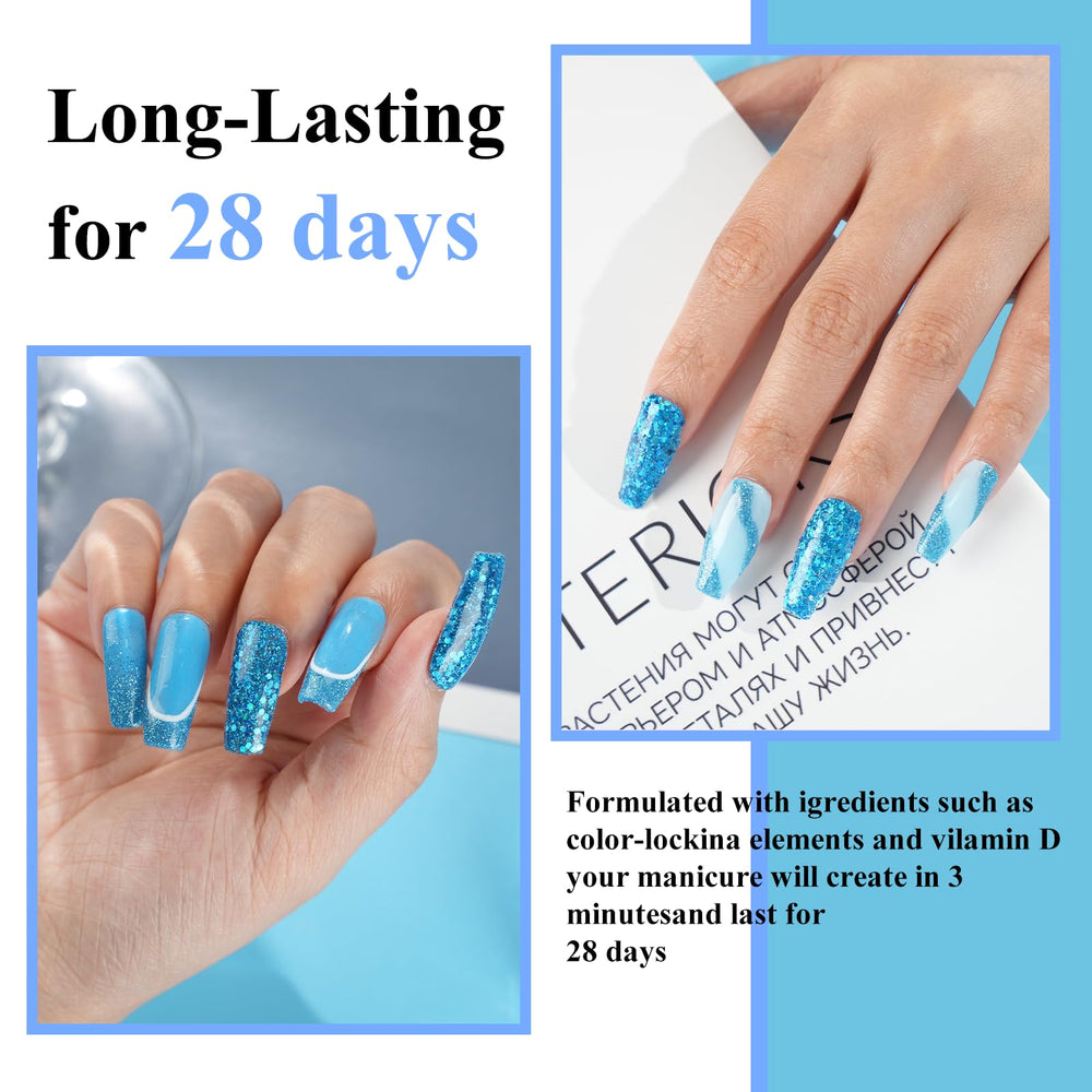 Eodci nail file included for shaping and prep.
