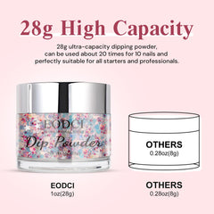 EODCI no lamp needed dip powder saves time during application.