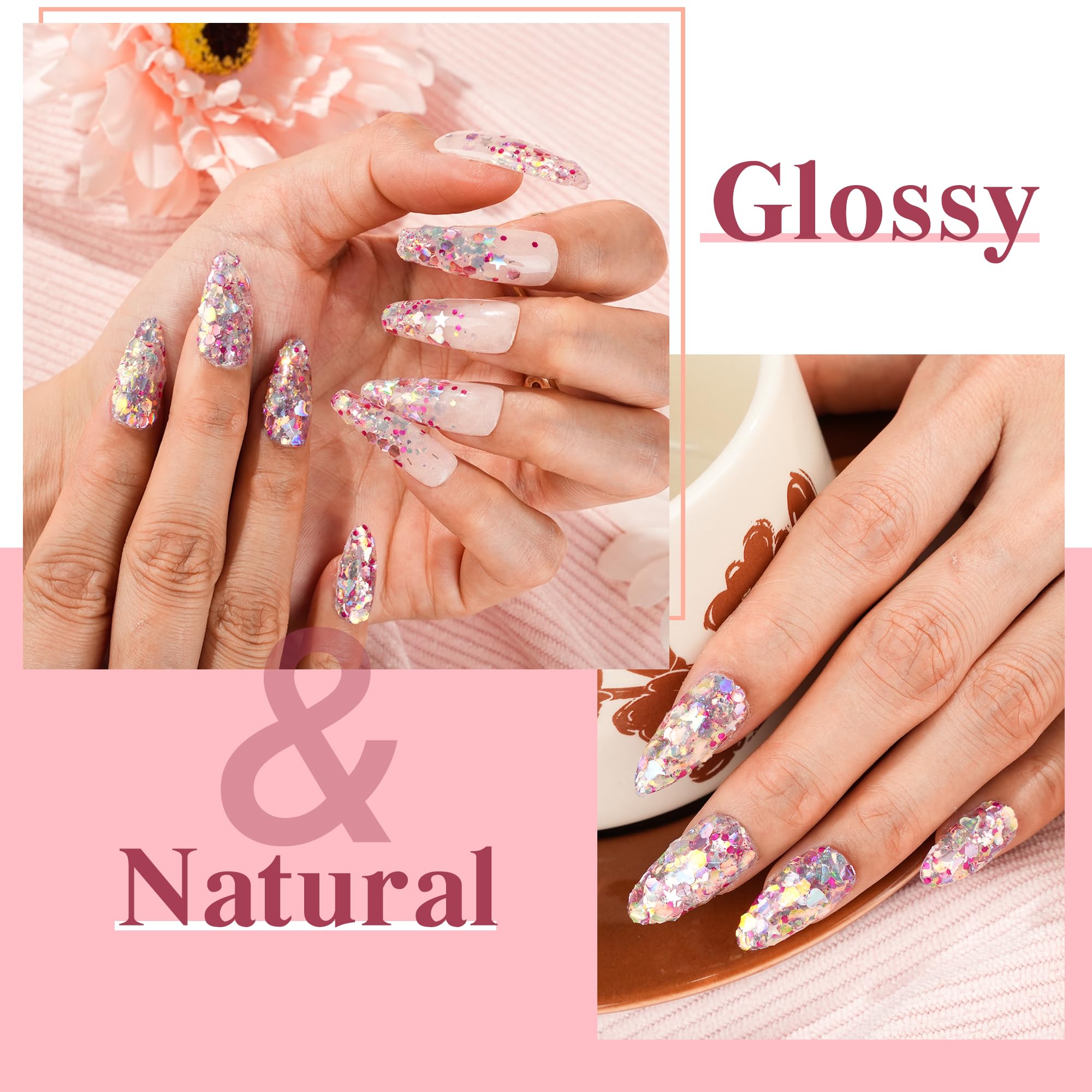 EODCI odor-free nail powder for comfortable at-home manicures.