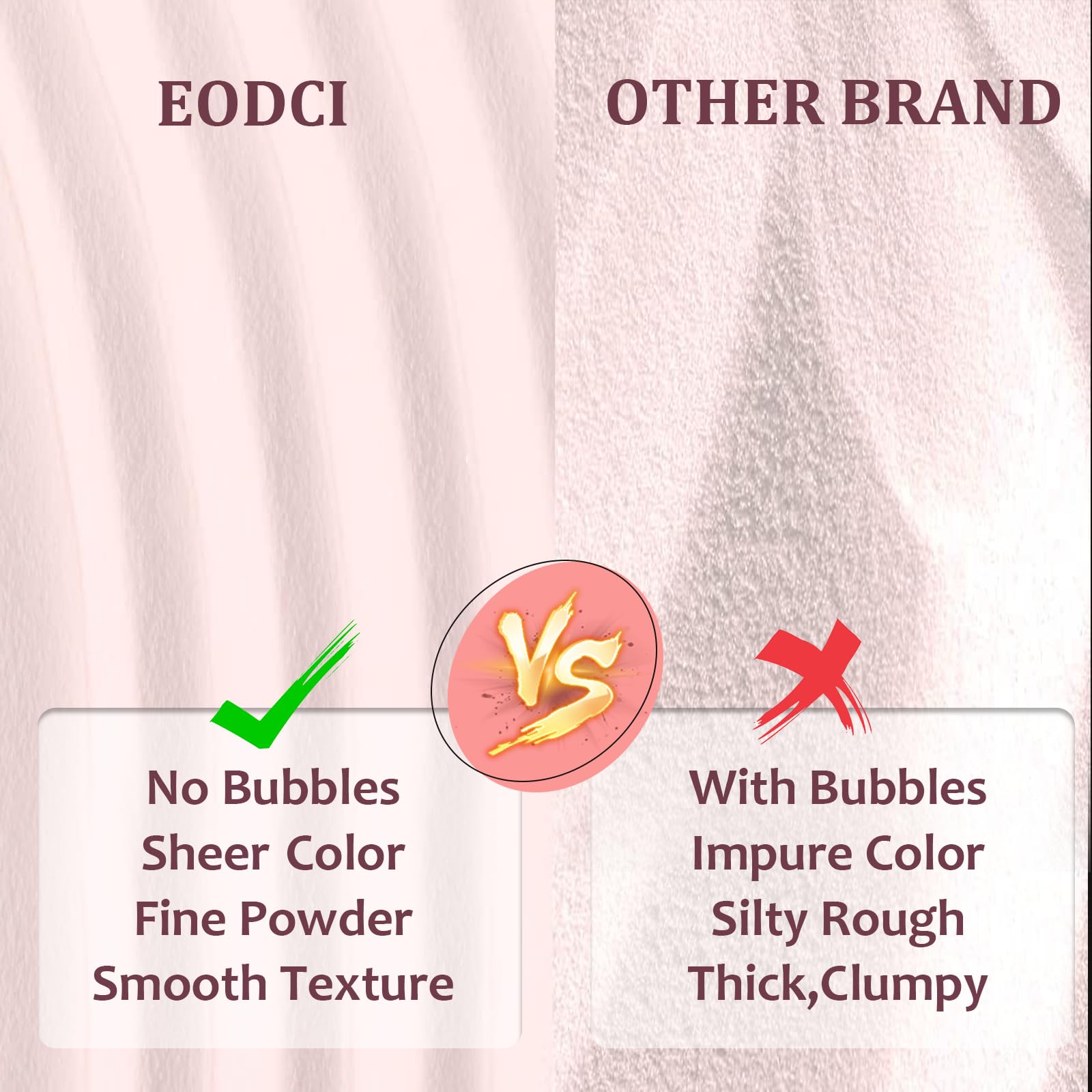 EODCI substitute brushes pair for easy replacements during manicure