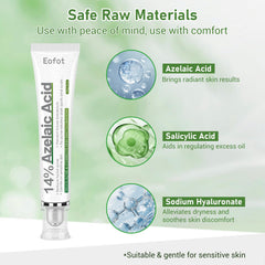 Swatch on skin showing creamy texture ideal for daily use.