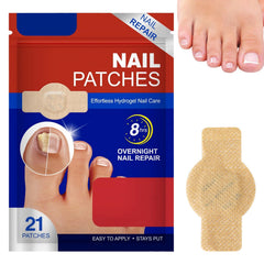 EOIRULA toenail patch pack shown for overnight nail care and renewal