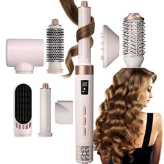 EONFAVE 8-in-1 hair styler front view with versatile attachments for effortless daily styling.