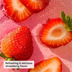 eos Hero Lip Repair application on lips demonstrates quick, lasting moisture.