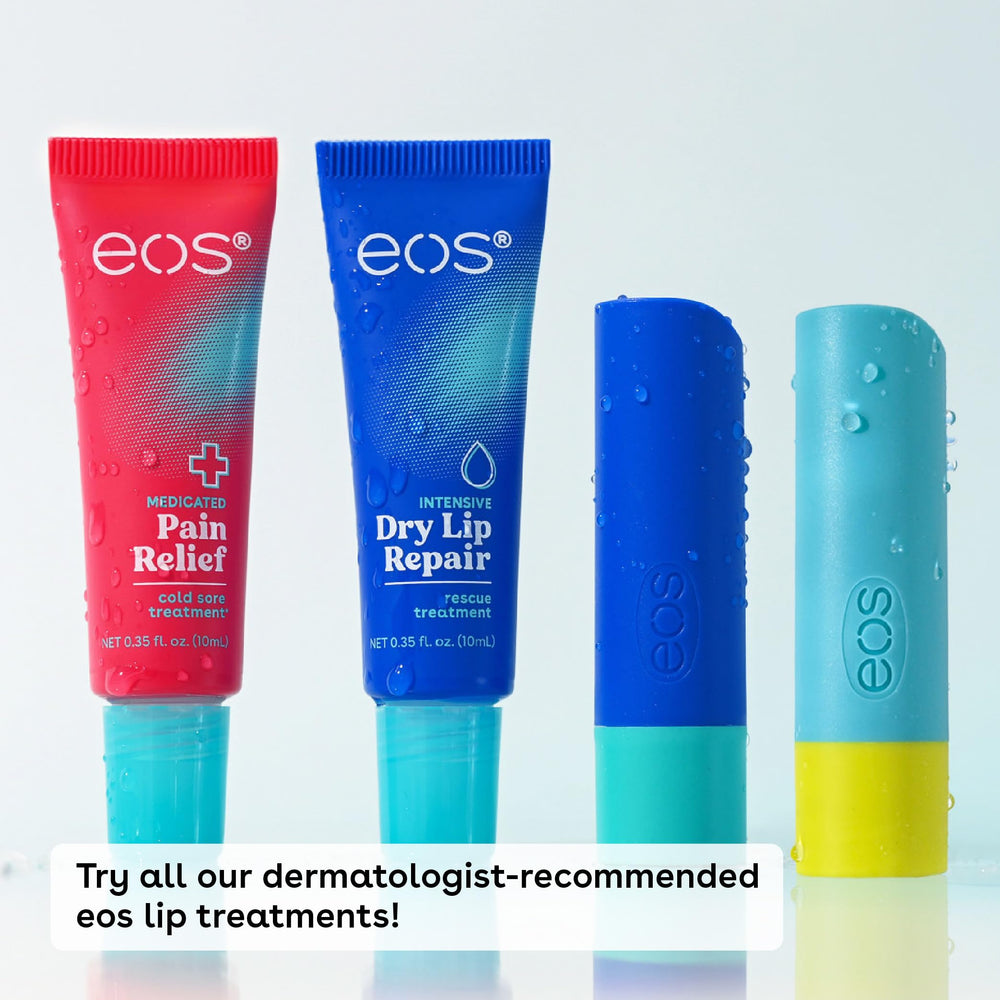 eos Hero Lip Repair packaging back displays 2-pack value.
