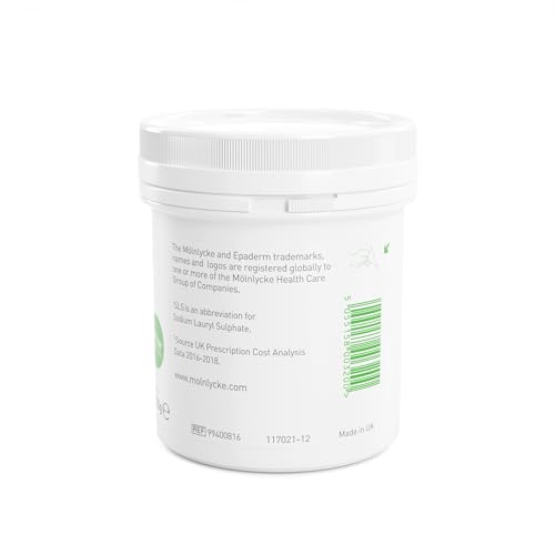 Epaderm textured-swatch highlights thick, greasy formula for moisture retention.