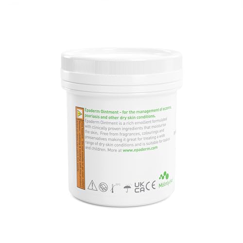 Epaderm ointment applied to skin demonstrating barrier-like layer.