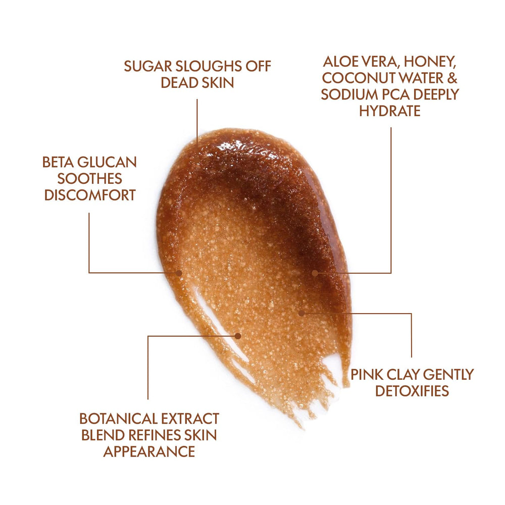 EPANOUIE bikini-area mask sachet focusing on exfoliation and smooth skin.