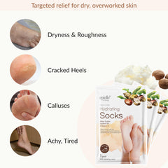 Epielle Bamboo Extract and Oat Protein scene emphasizes nourishing foot care.