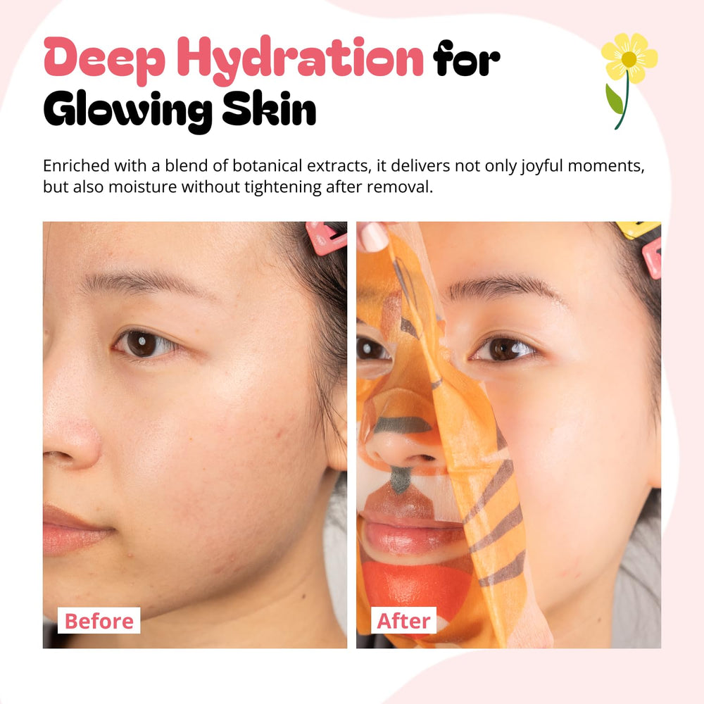 Epielle puppy mask with papaya and citrus for soothing refinement.