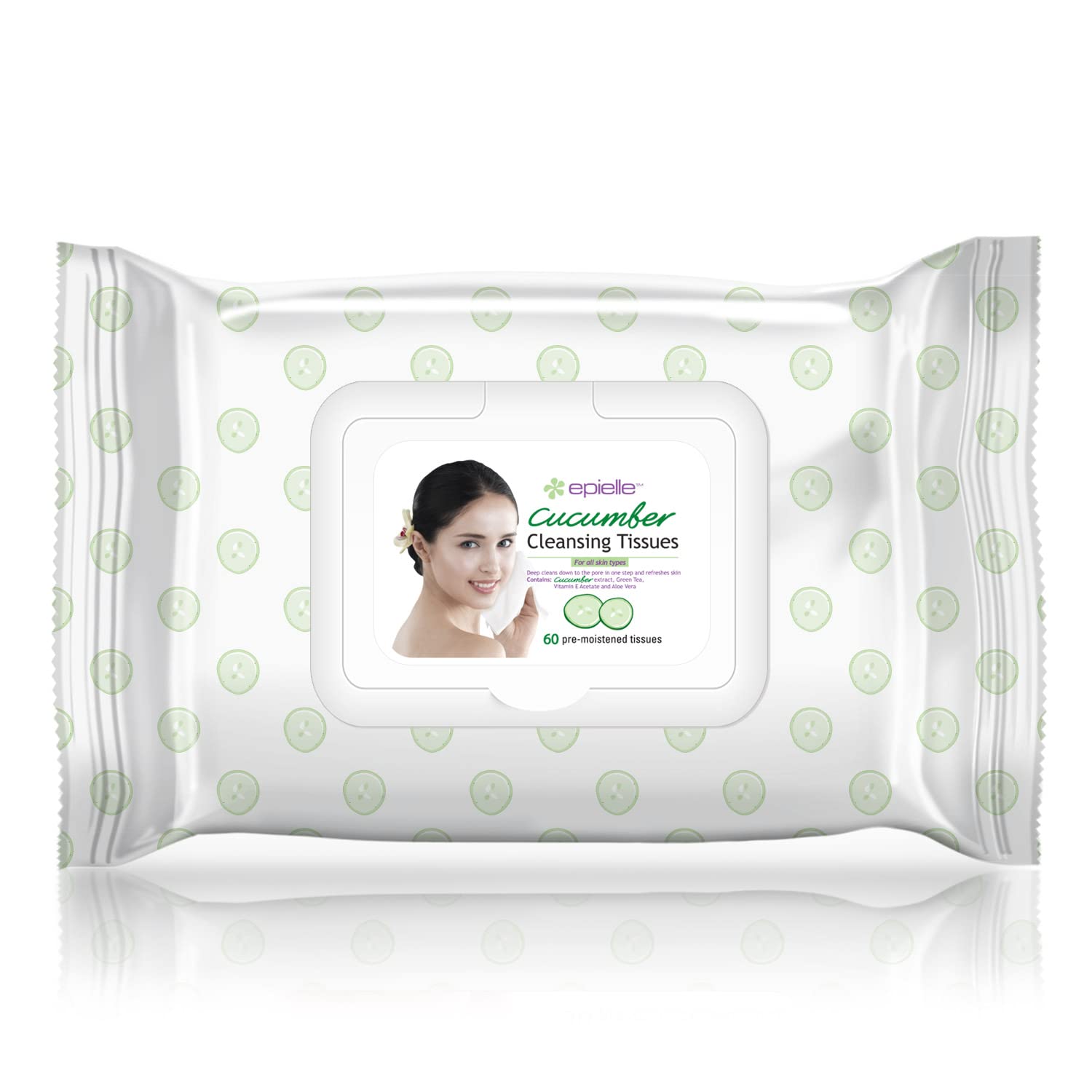 Epielle Makeup Remover Wipes are hypoallergenic and safe for contact lens wearers.