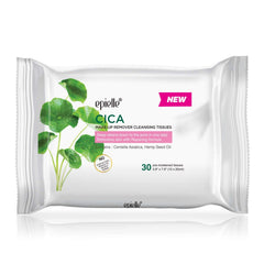 Epielle wipes with witch hazel and green tea for a soothing cleanse.