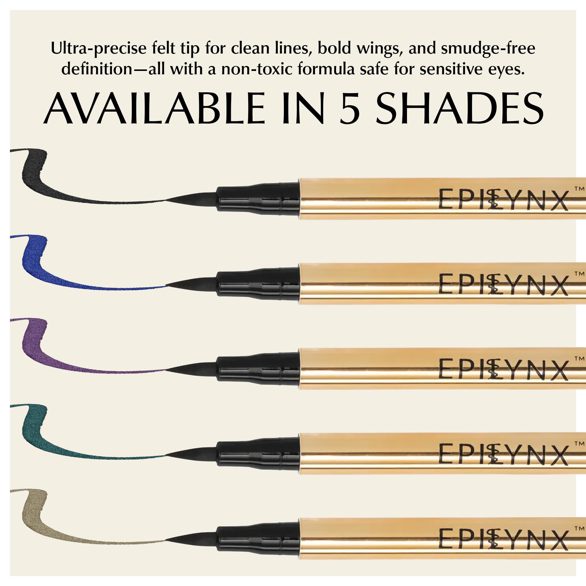 EPILYNX bottle and wand display for easy daily use