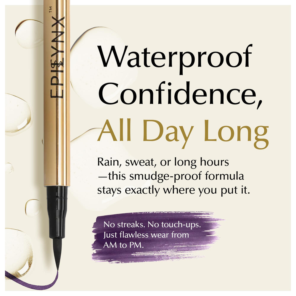Vegan cruelty-free EPILYNX eyeliner suitable for sensitive eyes