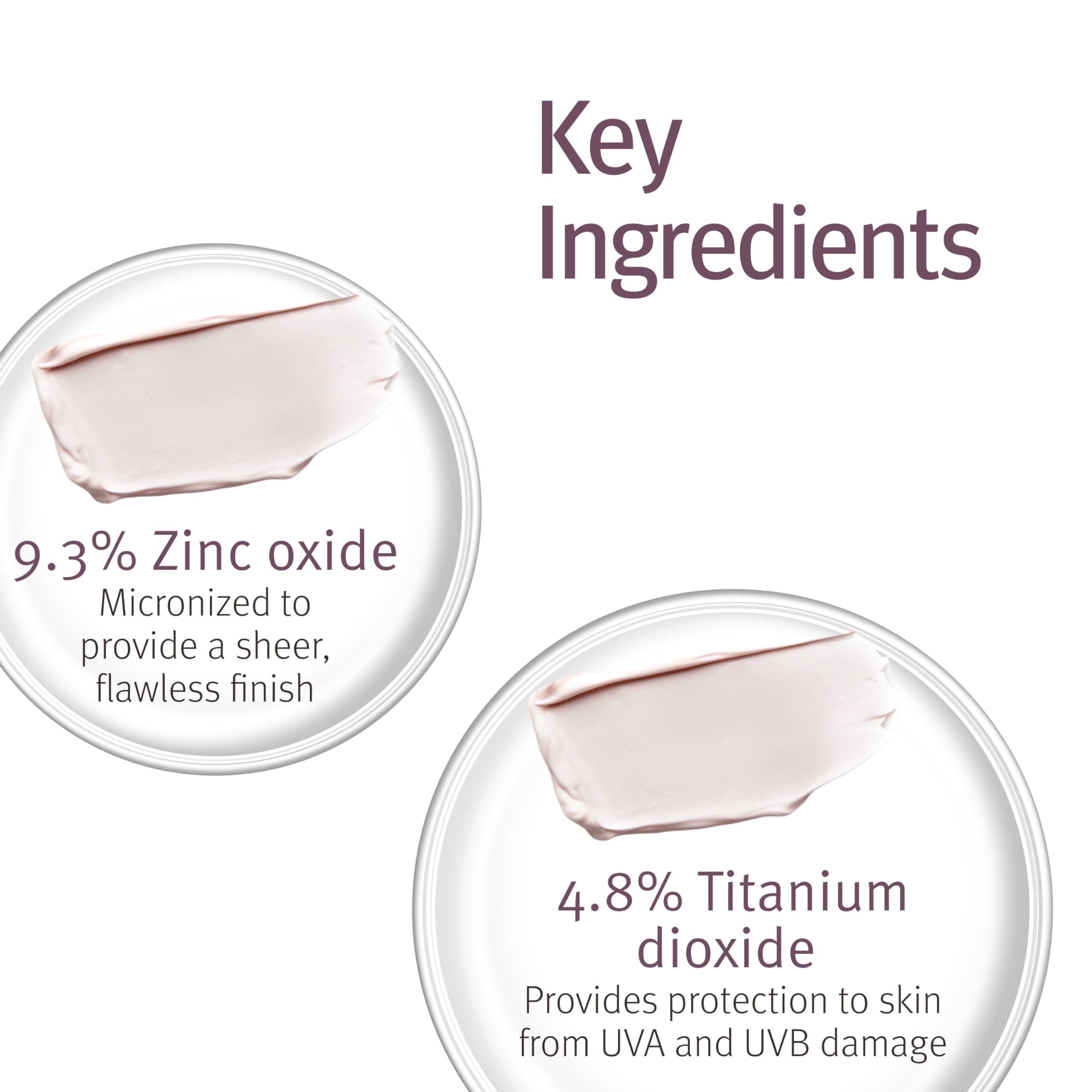 Epionce Daily Shield tinted SPF 50 applied on cheek for sheer tint