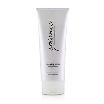 Epionce Purifying Wash foaming lather shows rich cleansing for refreshed skin.